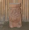 Product image 1 of the product “Owl Statue as Stool. From coconut palm 50cm Height. Approx. 25cm dia. ”